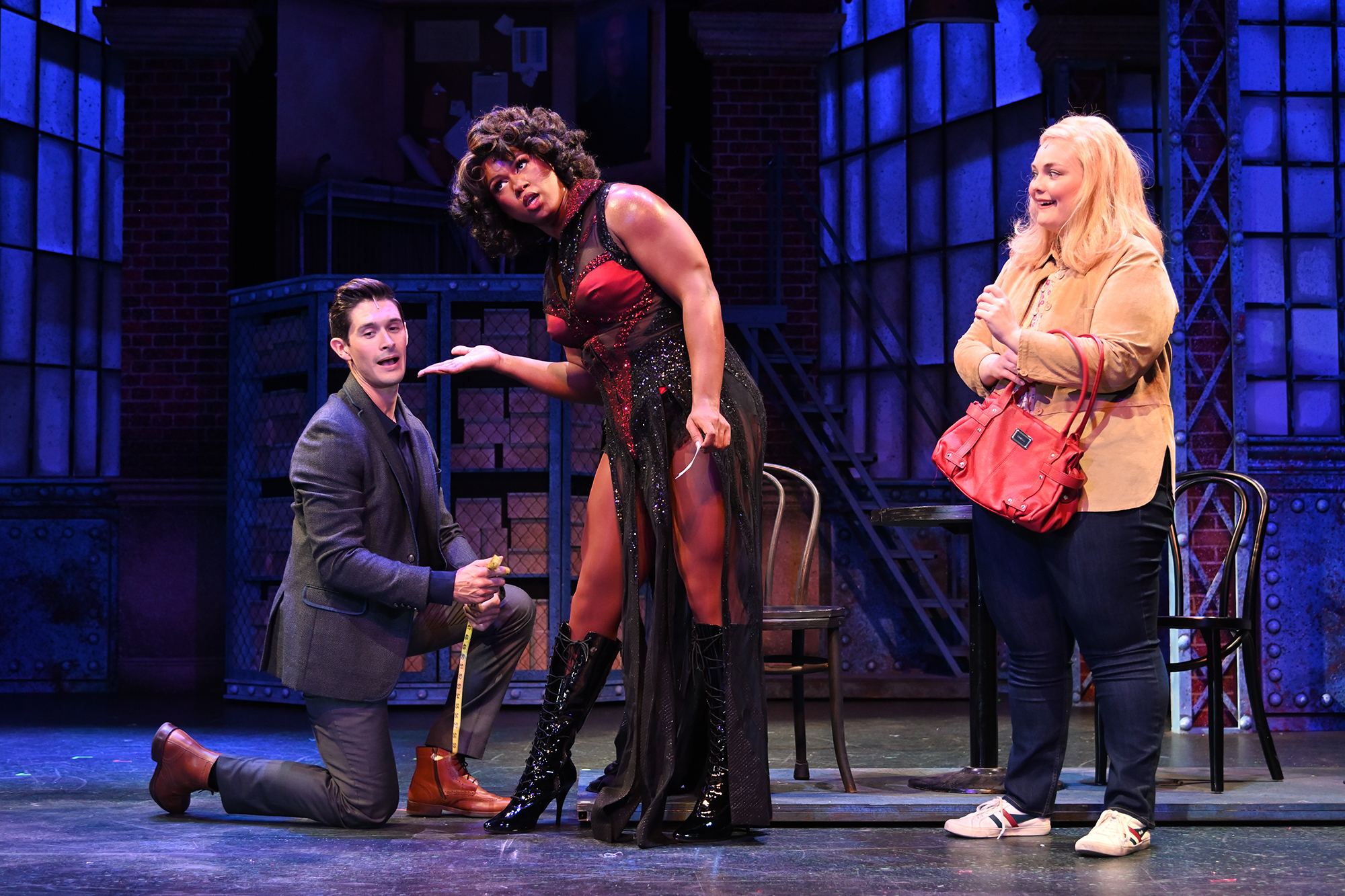 Stop by Relaxing off KINKY BOOTS - Theatre By The Sea